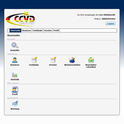 CCVD Backoffice